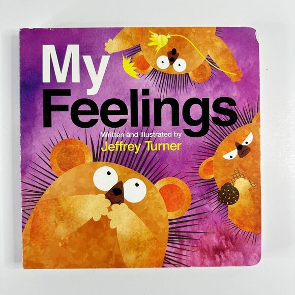 2/$6 My Feelings book by Jeffrey Turner (Board Book) - Picture 1 of 12